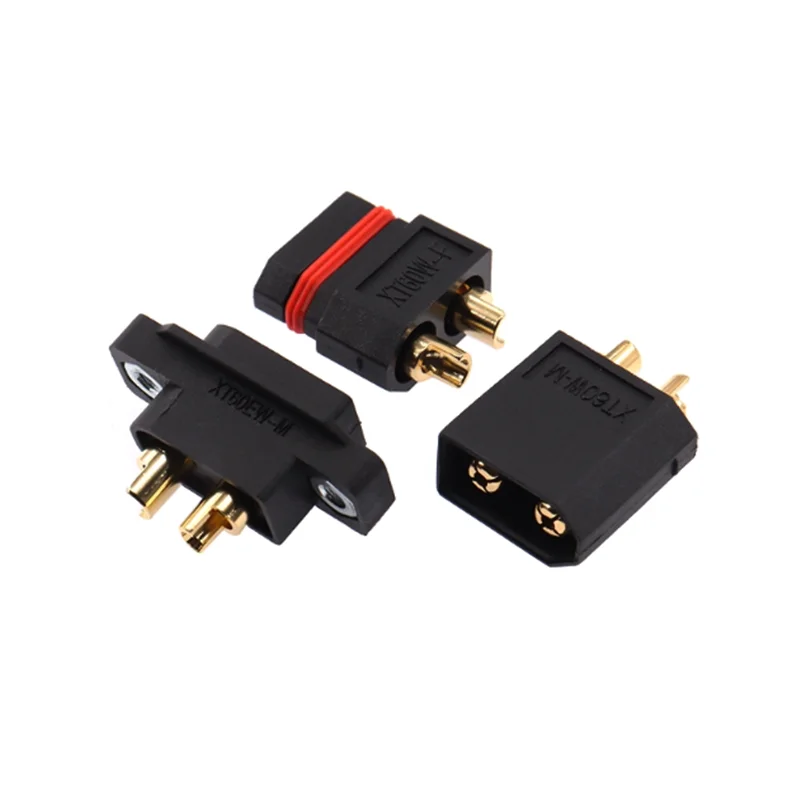 XT60 Connector XT60EW-M XT60W-F XT60W-M Bullet Connectors Power Plugs for RC Lipo Battery Motor XT60 Drone Connectors