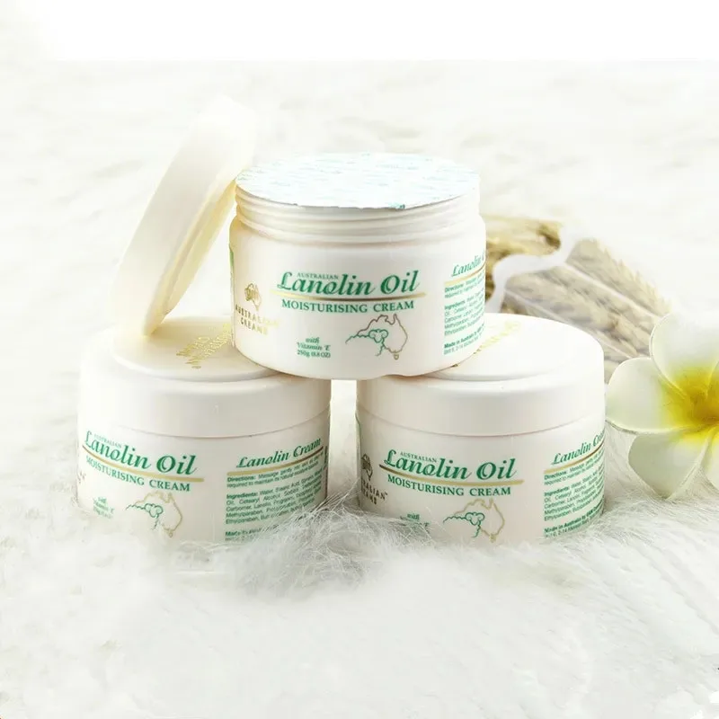 Australian Lanolin Oil Vitamin E Reduce Stretch Marks Fine Lines And Wrinkles Moisturising Soften And Smooth Skin 250g