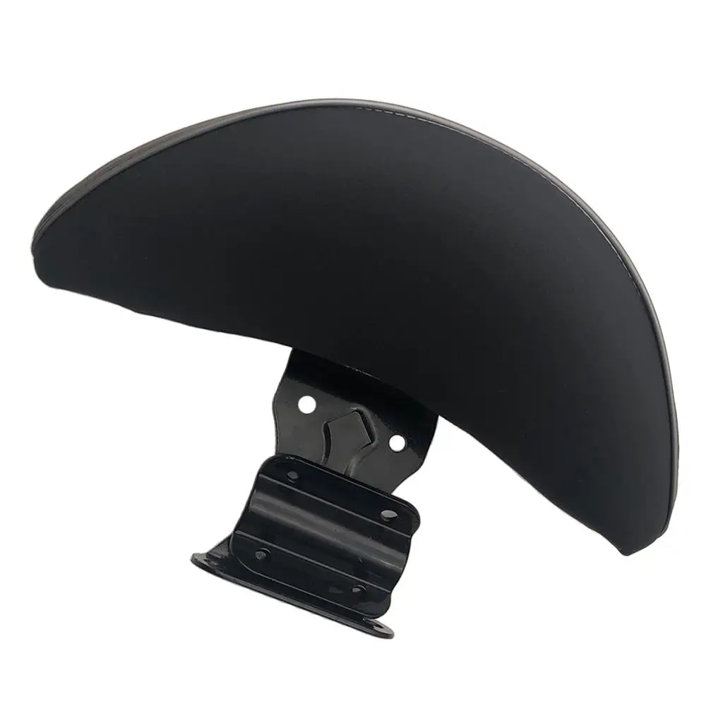 High Quality Motorcycle Driver Backrest Soft Pad Stainless with PU Leather - Easy to install