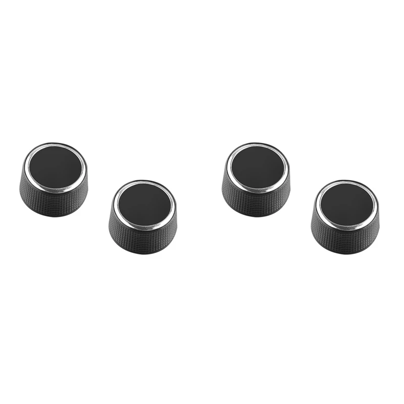 4Pcs Rear Radio Audio Volume Control Knob Dial Tuner For 07-13 Chevy Tahoe Chevrolet Silverado Gmc Acadia 22912547