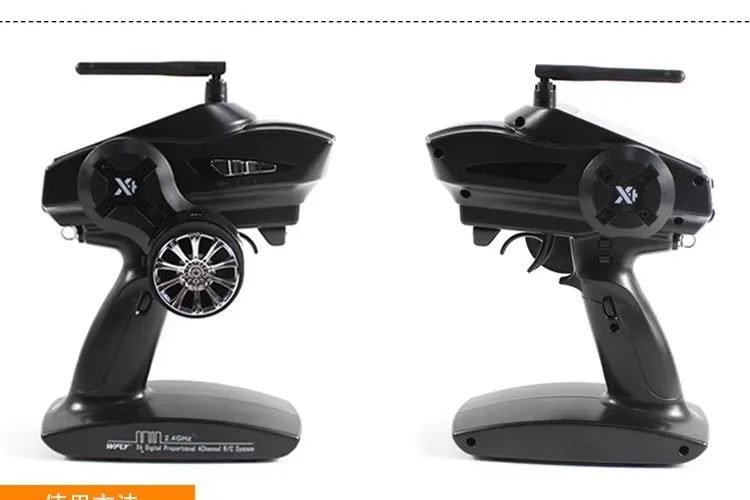 Émetteur et récepteur de canaux chirurgie tionnels numériques à grande vitesse pour voiture et bateau RC, WFX4, WFR04H, 2.4G, 4