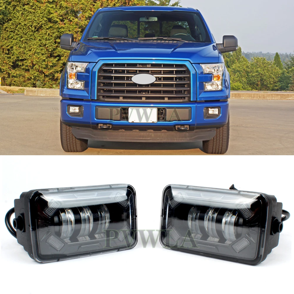 

Front Bumper Fog Light Lamp With LED Bulbs For Ford F150 2015 2016 2017 2018 2019 2020