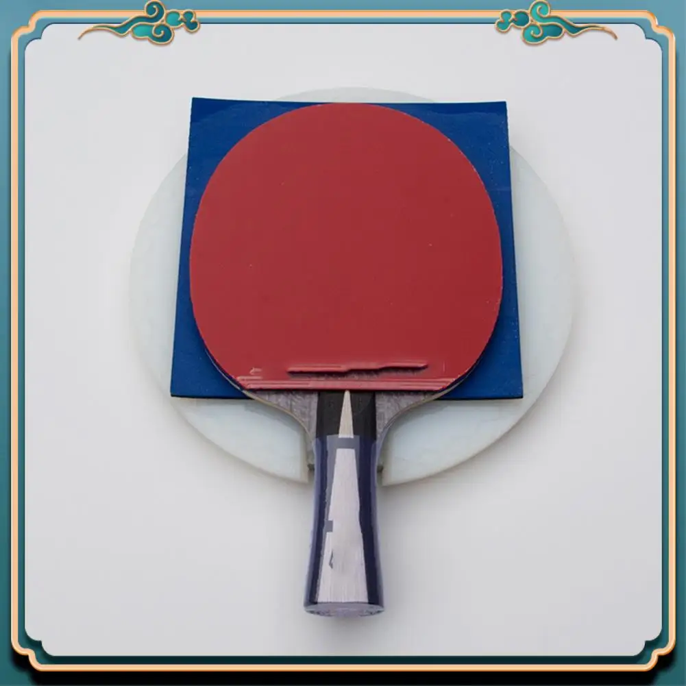 Latest Table Tennis Racket Cutting Platform For Racket Aluminum Alloy Rubber Table Tennis Cutting Board Rotatable DIY Tool