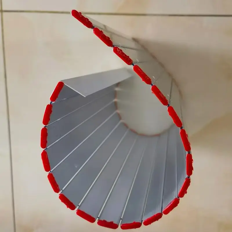Aluminum curtain size width 500mm x length 600mm