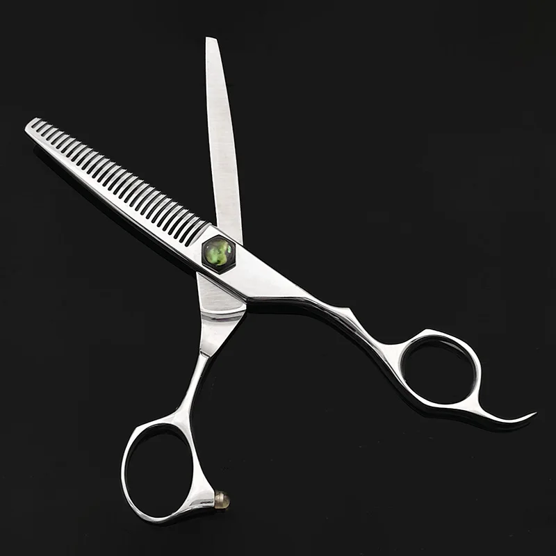 

sharp 30 Teeth Hair Thinning Scissors, 440C steel, professional barber scissors， Japan 440C steel