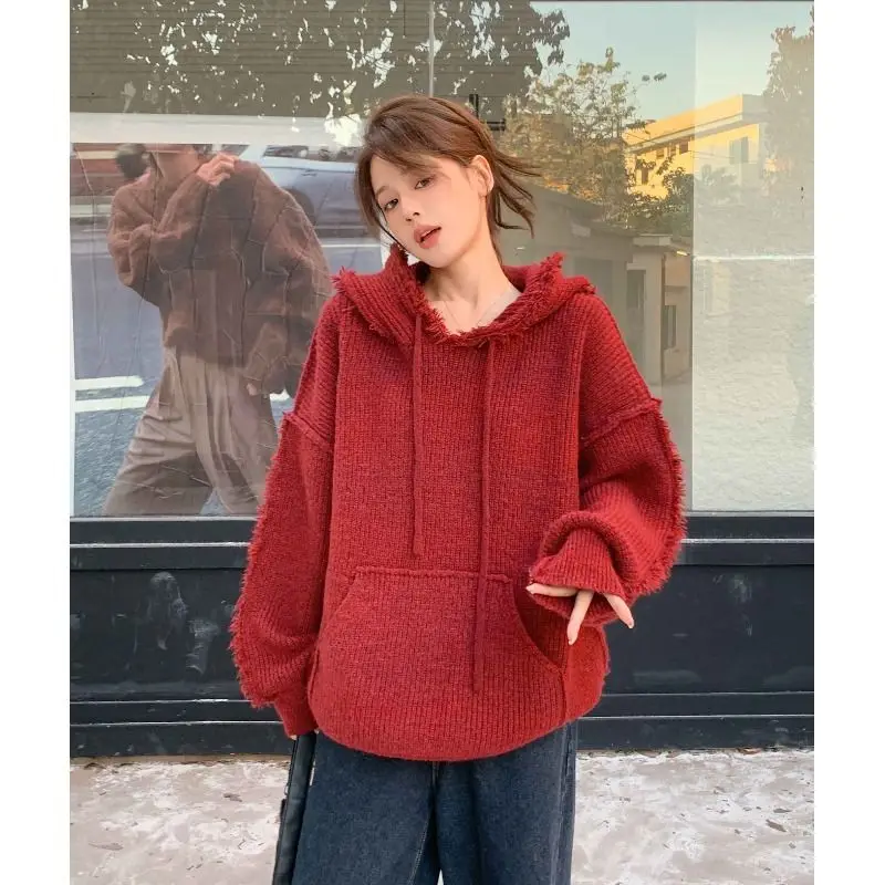 

Sweaters Jumpers Pullovers Women Pullover Armless Gothic Ribbed BF Y2K Professional OL Lady Commute Minimalist Winter Basic Warm