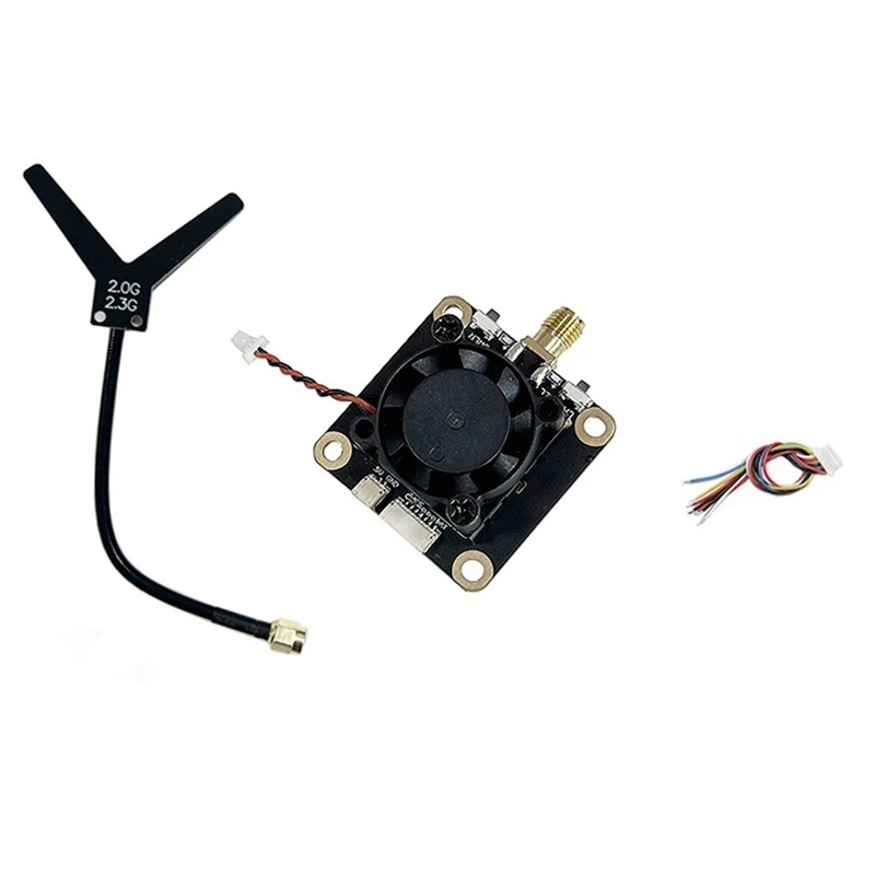 2G-2.2G 1.6W FPV VTX 8CH FPV Video Transmitter Receiver Module PAL/NTSC 7-36V For Fatshark Skyzone FPV Goggles