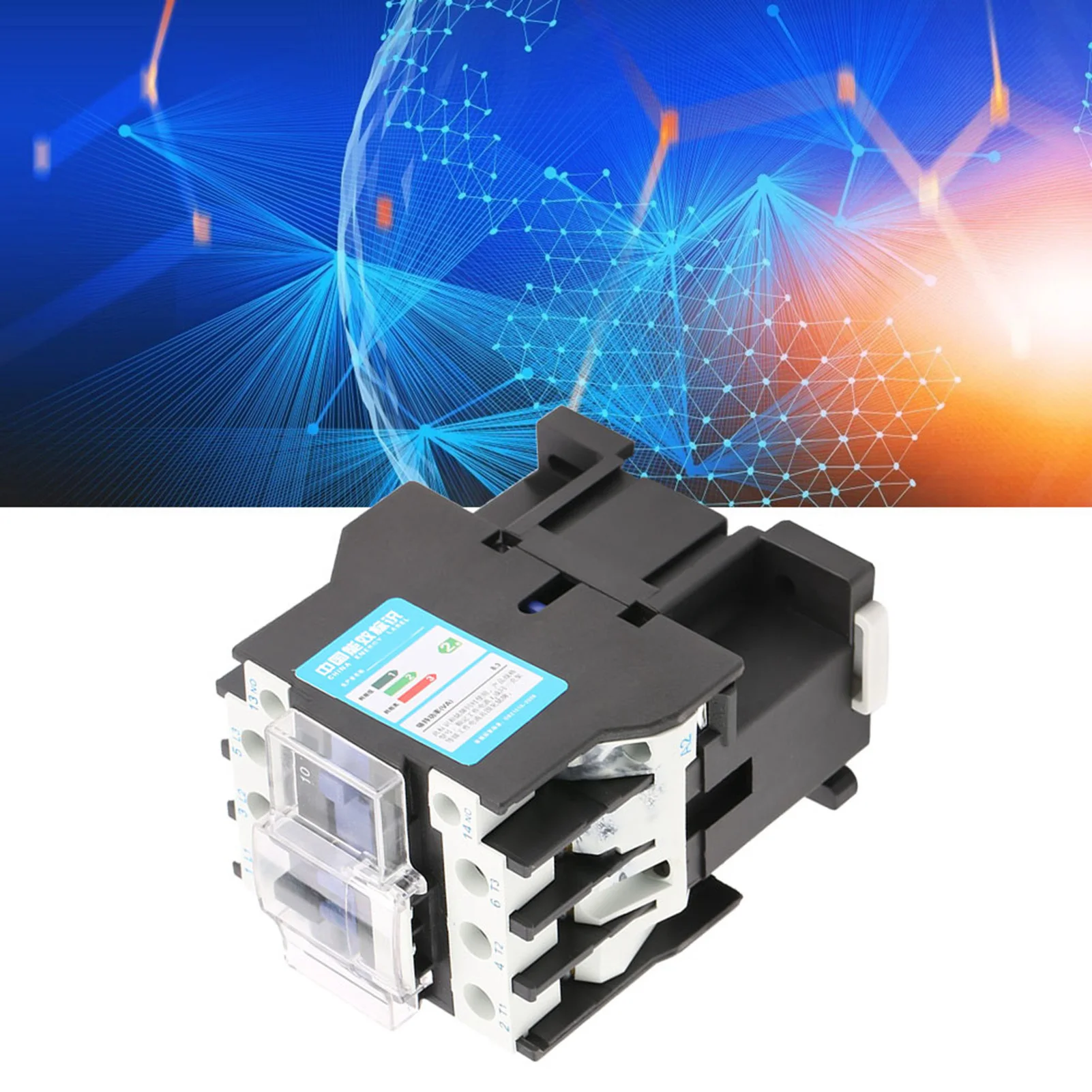 CJX2-3210 High Sensitivity Industrial Electric AC Contactor 220V 32A