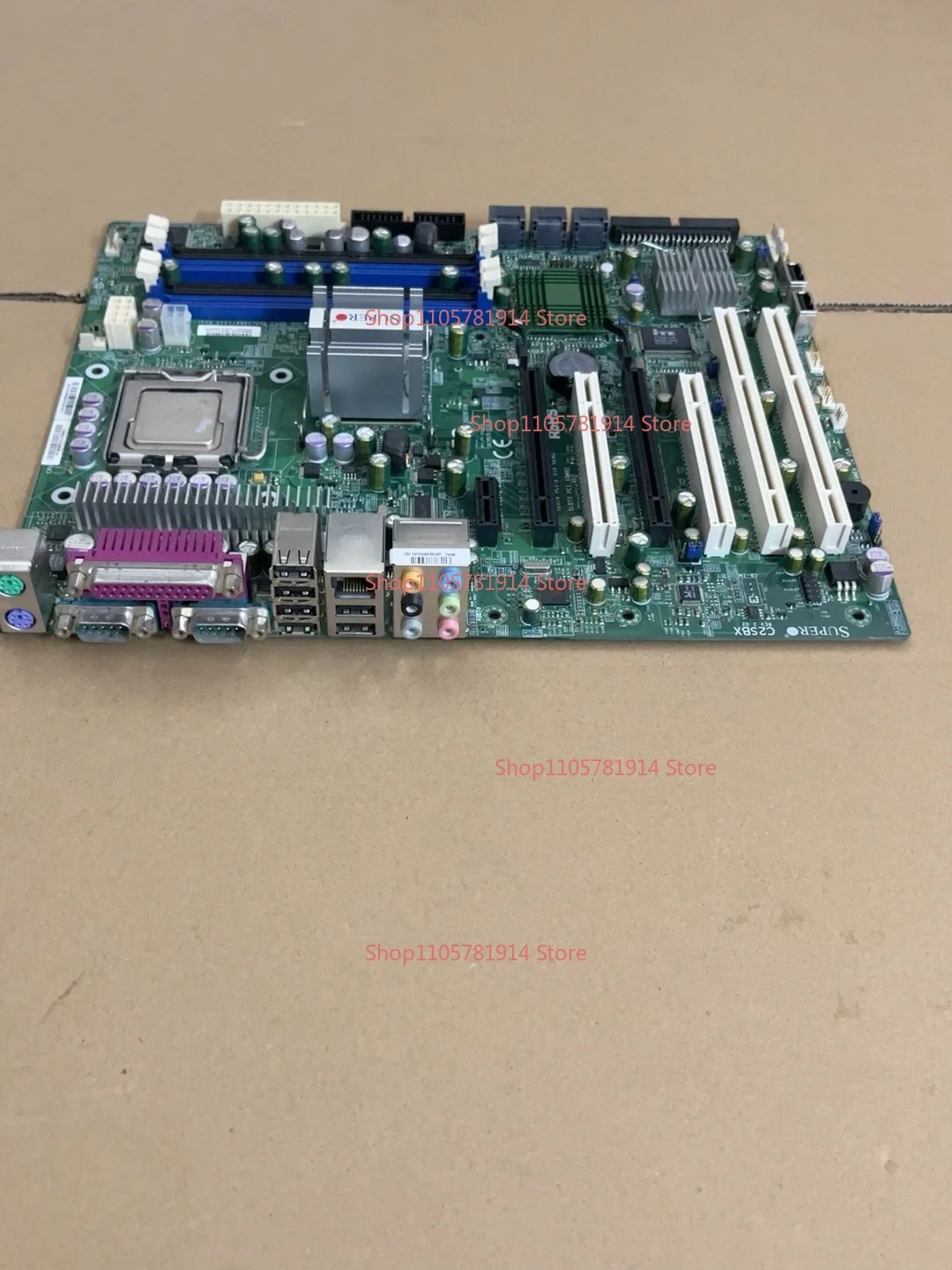 For Supermicro C2SBX REV: 2.02 Workstation Main Board Medical Equipment Main Board 775 Pins, with Original CPU