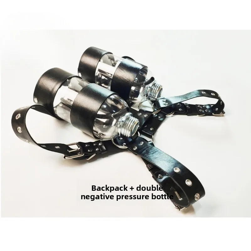 Used for Gas Mask Backpacks, Double Bottle Three-way Double Tube Accessories