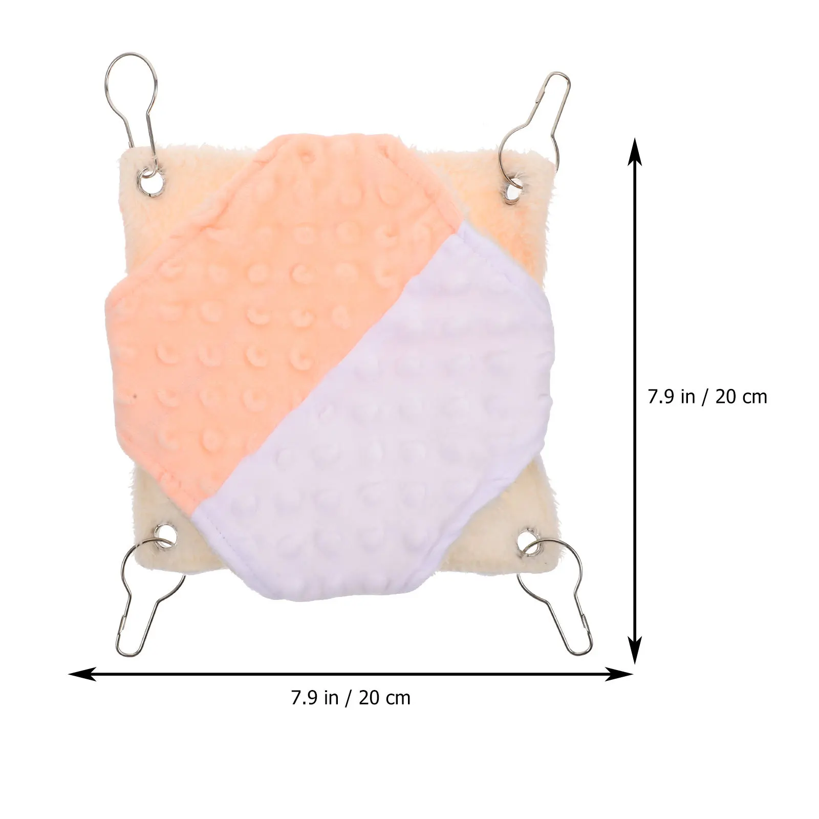 

Hanging Comfortable Hammock Bed Warm Sleeping Nest for Hamsters Guinea Pigs Chinchillas Small Pets Resting Bed