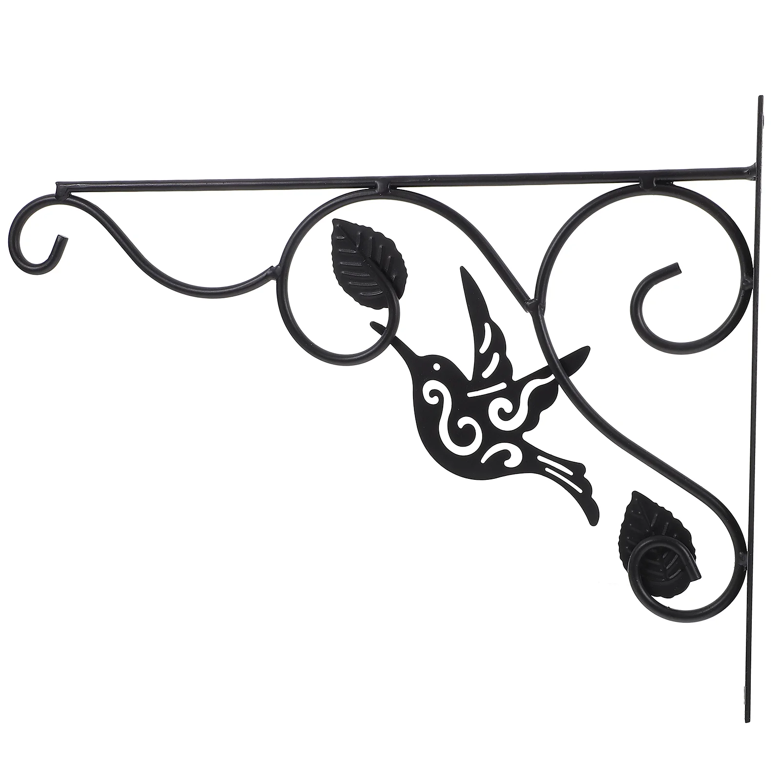 

European Style Iron Flower Basket Plant Stands Hanging Brackets for Plants Outdoor Clothes Hangers