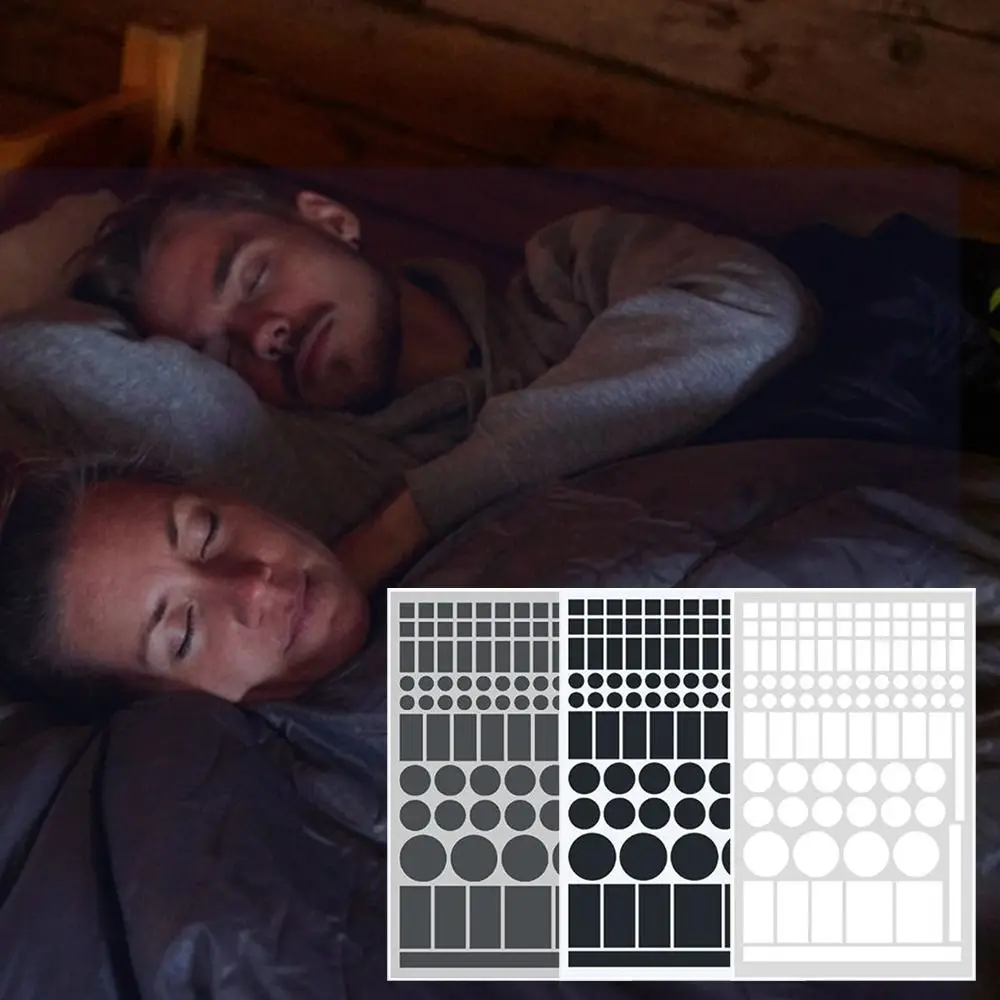 Led Covers Block Light Dimming Stickers Black Color Great Adhesion Strength Led Light Blocking Stickers Shading Avoid Glare