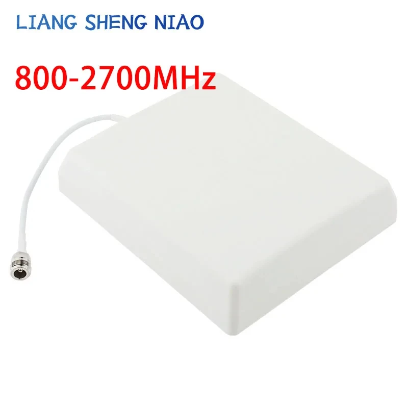 800-2700MHz GSM 2G 3G 4G indoor directional wall mounted antenna 2/3/4G amplifier communication plate antenna gain 8dbi