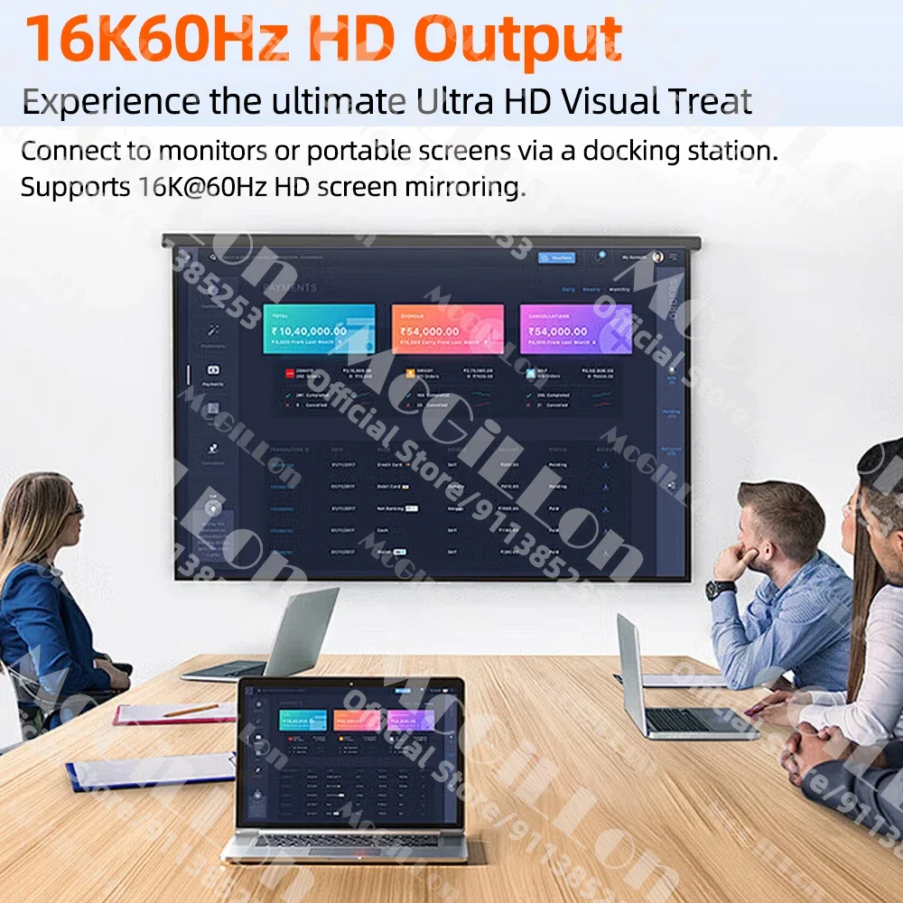 80Gbps 16K Magnetisches Kurzes USB-C-Kabel PD 240W Schnellladekabel mit Tragbarer Aufbewahrung Typ-C-zu-C-Kabel für Handy Tablet Laptop – Detail 4