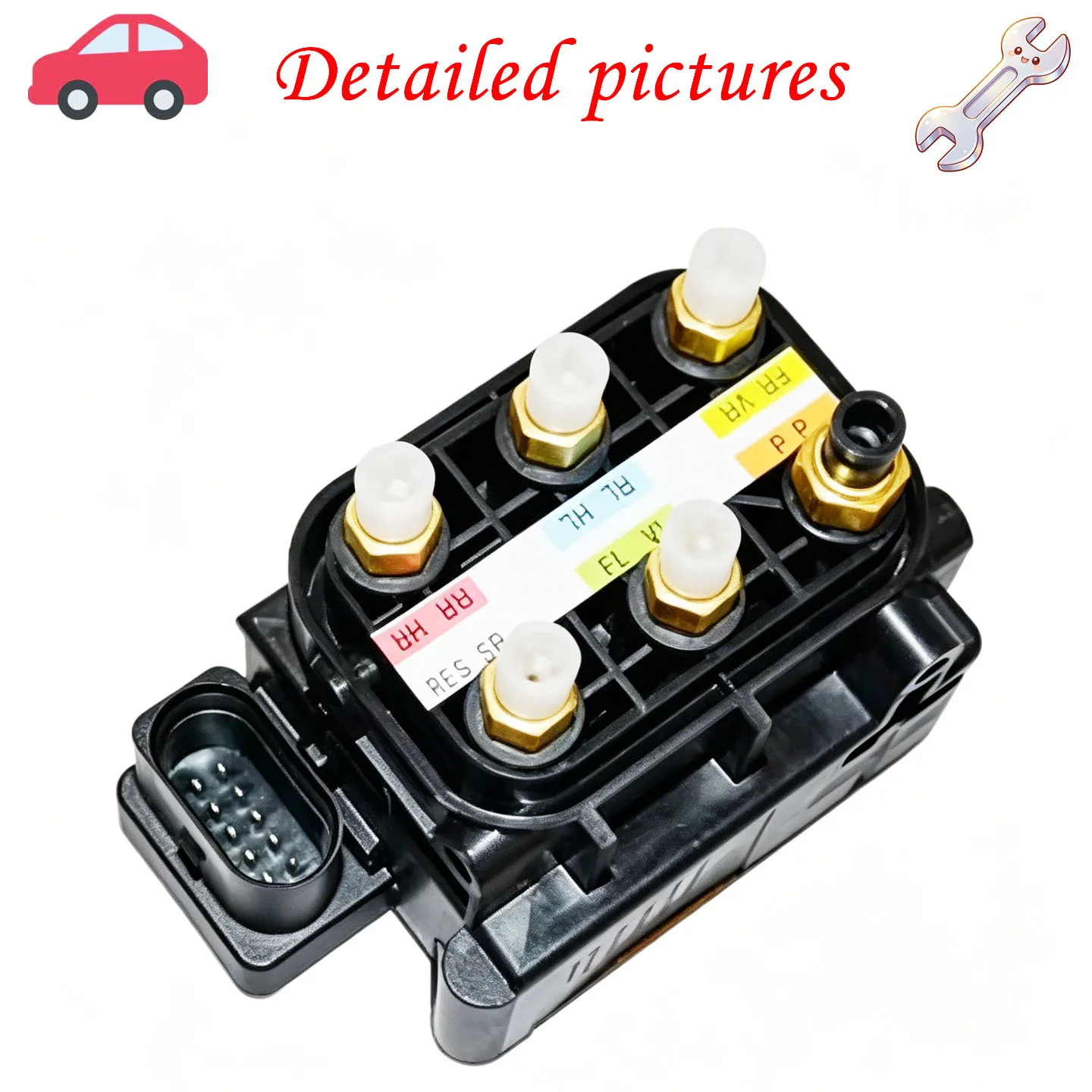 GENUINE Air Suspension Supply Solenoid Valve A2123200358 for Mercedes-Benz E/GL/ML/R/S-Class W212 W164 W251 W221 C218 view 4