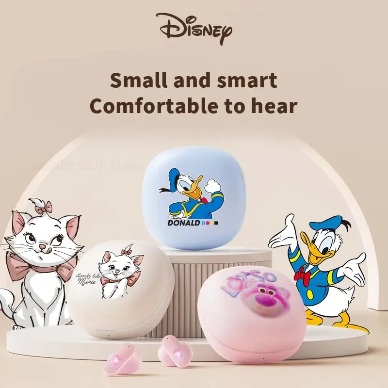 Disney Earphones Bluetooth Wireless 5.4 Donald Duck Gaming Headset with Mic Noise Reduction Sport Earbuds Cute Headphones QS-T23