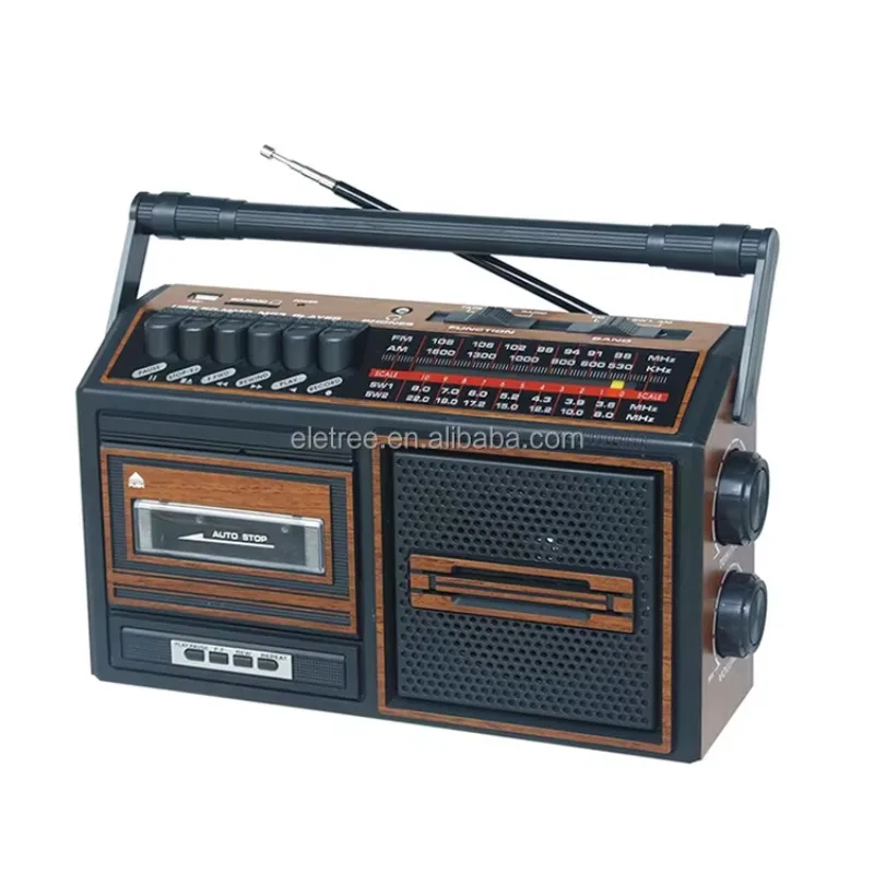 Vintedge Super Cassette Boombox Portable Cassette Player Am Fm Radio With Casset Player