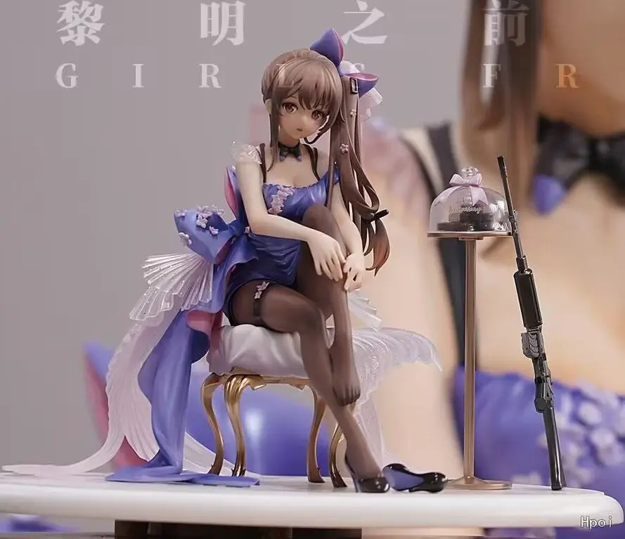 

18cm Game Girls Frontline K2 sitting posture Action Figure PVC scenario model Toys doll statue Desk Decor Collectible Gifts