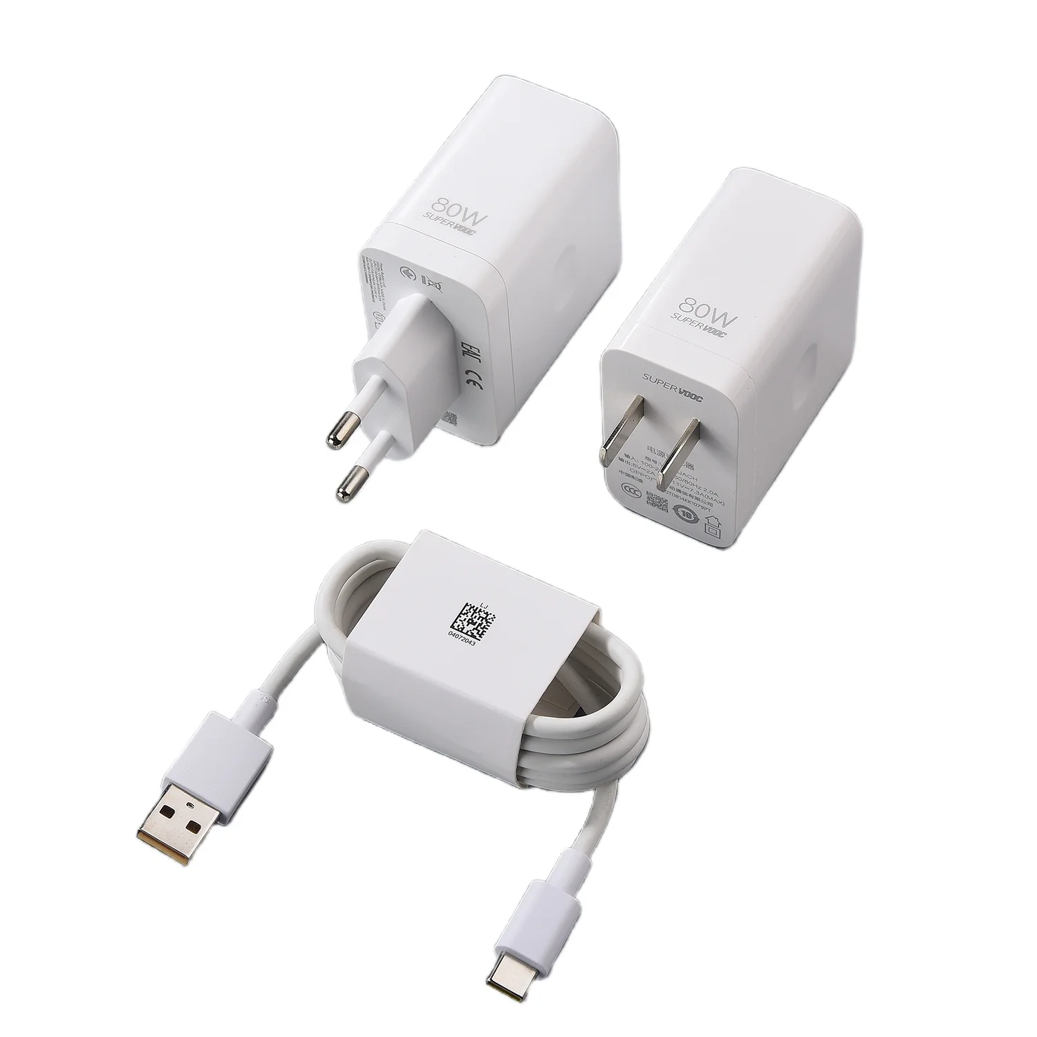 Оригинальное зарядное устройство Realme 13 14 Pro+ 80 Вт SuperVOOC, дорожный адаптер для быстрой зарядки в ЕС, США, кабель USB C для Realme GT NEO 3