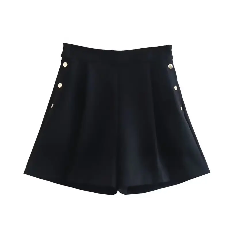 

Women's Mini Shorts Skirt Low Waist Zipper A Line Women's Short Skirt Black Street Casual Women's Shorts 2024 Fashion