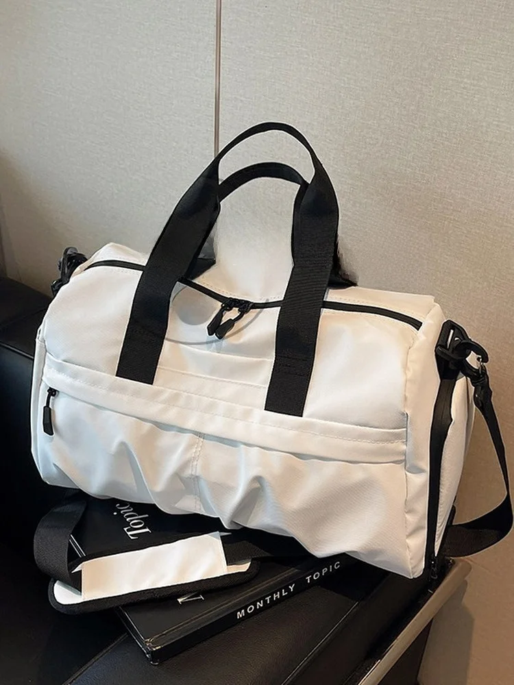 women's-short-trip-lightweight-large-capacity-luggage-bag-carry-on-bag-dry-wet-separation-swimming-fitness-bag-oxford-cloth
