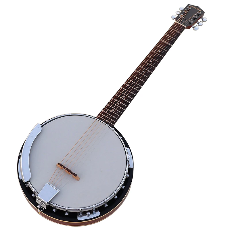 Stock 5 string Banjo guitar Imported drum head 39 inch high gloss Banjo with small flaw