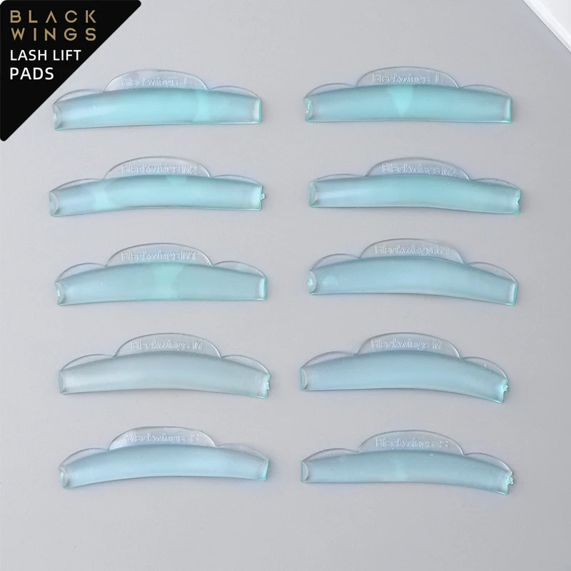 5PAIRS  Clear Eyelashlift Silicone Pads LashLifting 3D Lash Curler Perming Makeup Tool