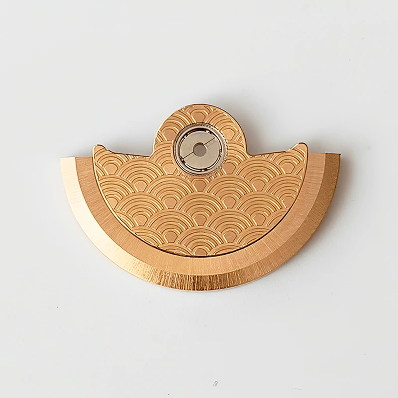Mod Rose Gold NH35 Rotor NH36 Fit NH35 NH36 NH38 NH39 4R 6R Movement Rotor