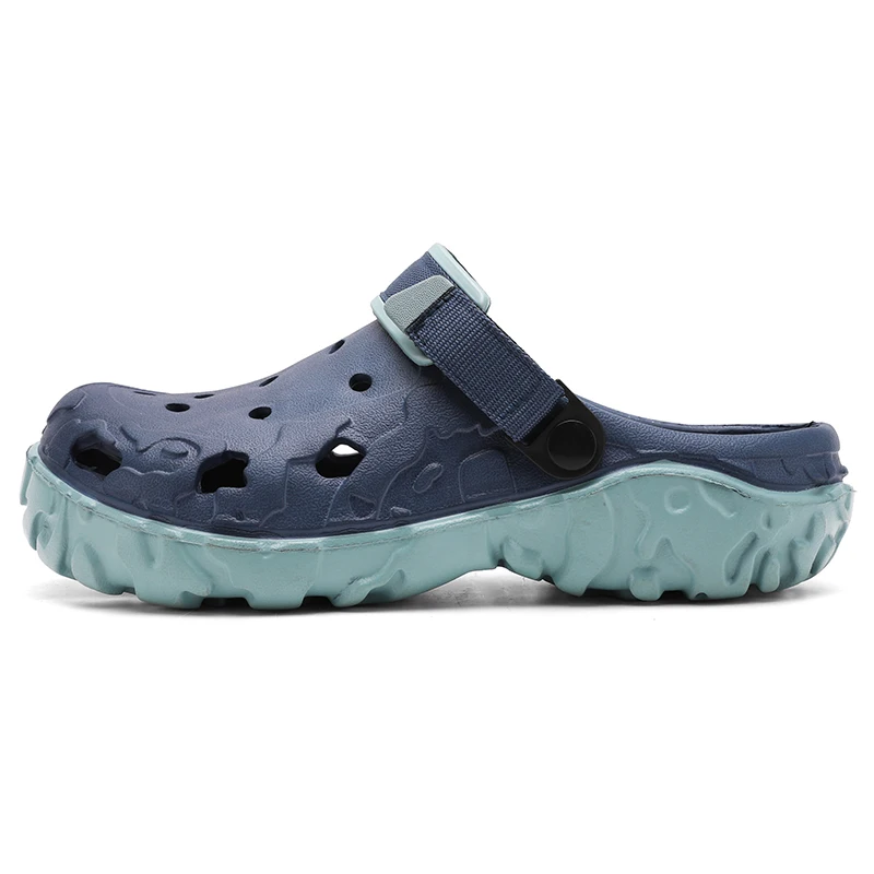 

Summer Men's Clogs Rubber Sandals Man Home Garden Shoes Beach Slippers Men Big Size 47 48 Comfortable Soft Bottom Lightweight