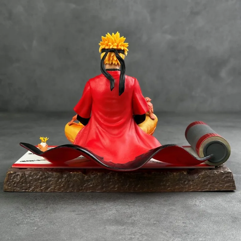 بانداي ناروتو يده التأمل الخالد ناروتو GK دوامة ناروتو الرنين سلسلة أنيمي يده نموذج غرفة الديكور هدية