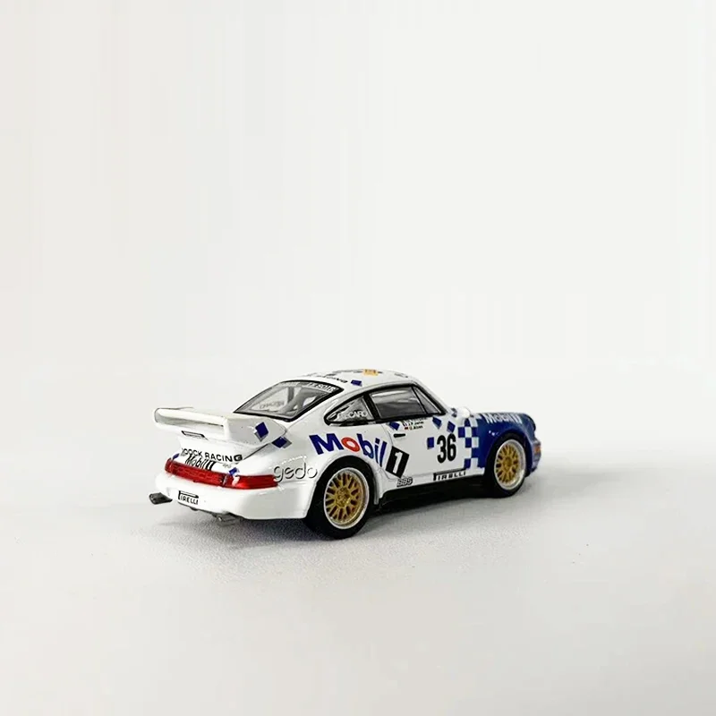 Tarmac Works 1:64 합금 모델 자동차 911 RSR 3.8, 24 시간 SPA 1993 #36 다이 캐스트 컬렉션