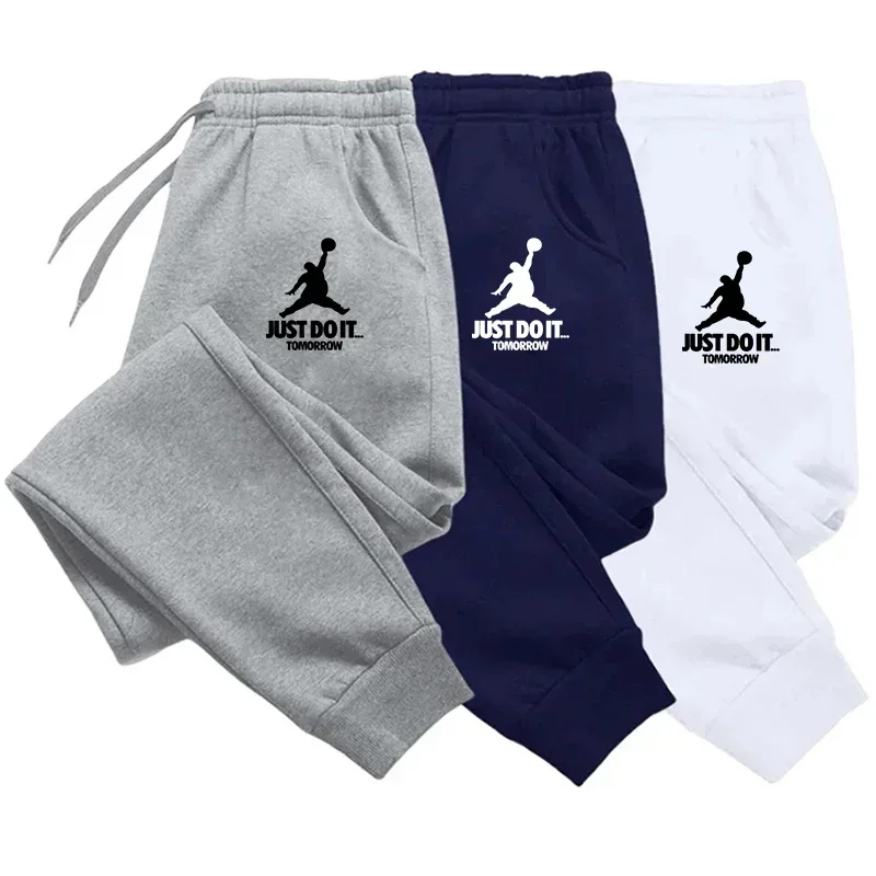 

Autumn Winter Men's Joggers Drawstring Casual Pants Fleece Sweatpants Workout RunFourning Gym Fitness Sports Trousers Sportswear