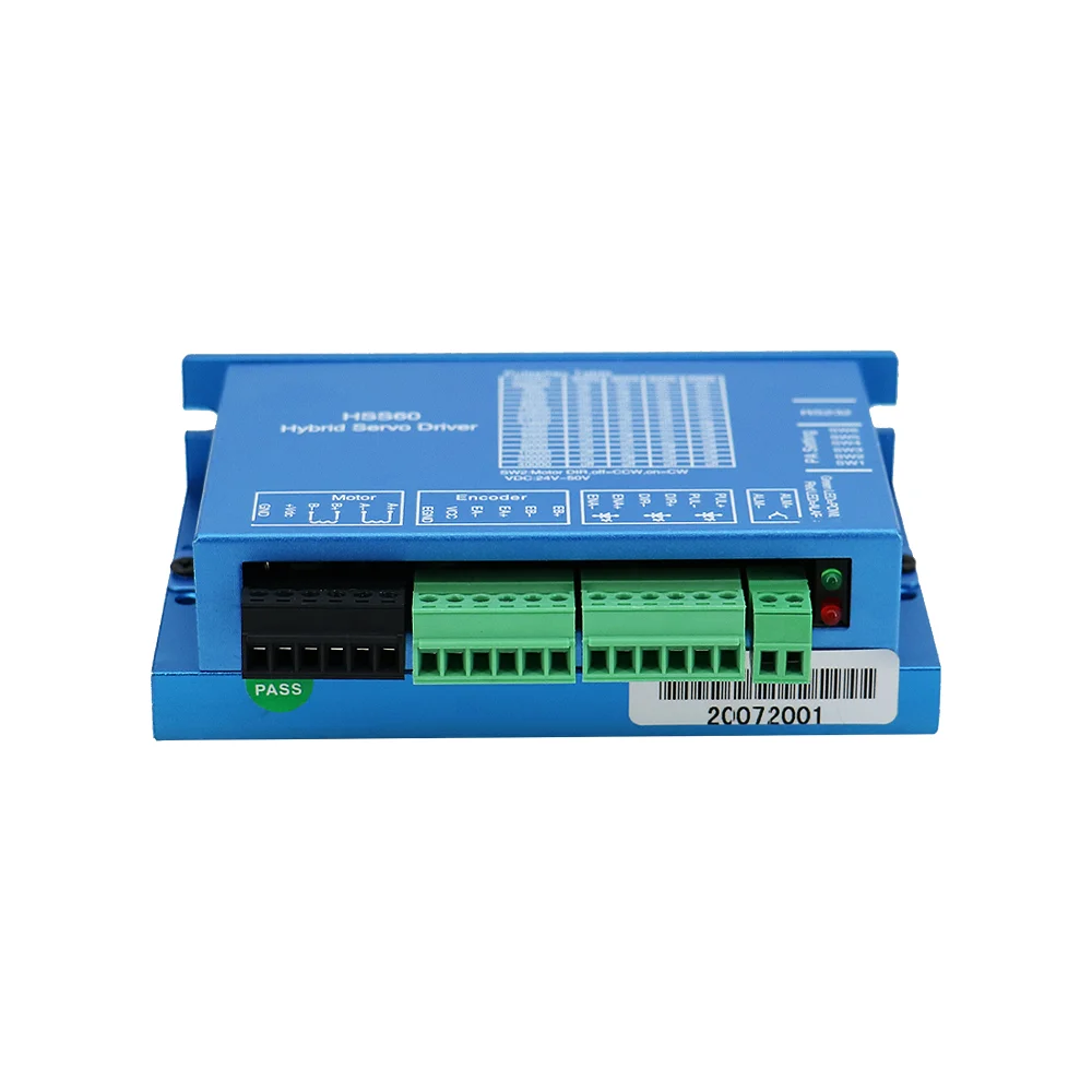 HLTNC 60HSE3N Closed-loop Motor HSS60 Driver RS323 Can Match With 350w Switching Power Supply Interface Board  Line Set