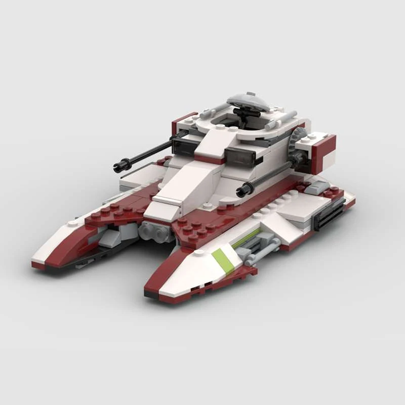 MOC Creative Series TX-130 Tanque de Batalla Clase Sabre V2, Modelo de Bloques de Construcción para Armar, Juguete - Regalo de Cumpleaños y Festividades