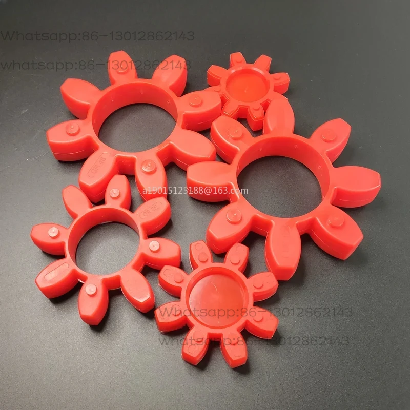 GR192428384248657590 Air Compressor Hexagonal Polyurethane Plum Blossom Star GS Elastomer Cushion