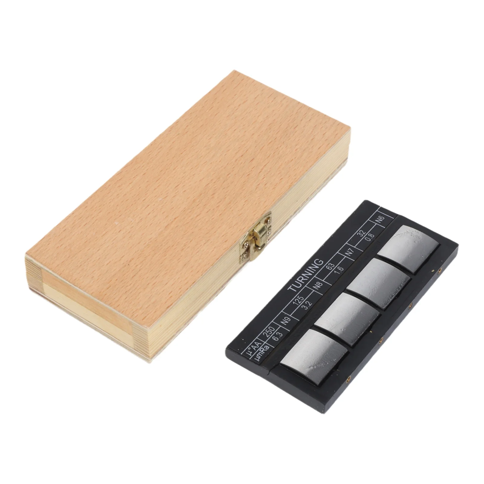 Roughness Comparison Sample Kit for Lathe Flat Milling and Grinding to Facilitate Standardized Roughness Inspection