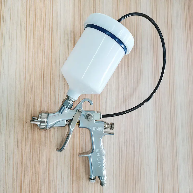 Vione W-400-IP Paint Car Spray Gun pistola de pintura profissional W400 Supplementary Pressure Spray Gun For Furniture Spraying