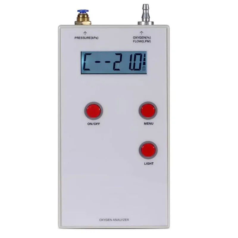 RP-03 Ultrasonic Oxygen Detector O2 Concentration Flow Pressure Tester for PSA Oxygen Concentrator Industrial Oxygen Generator