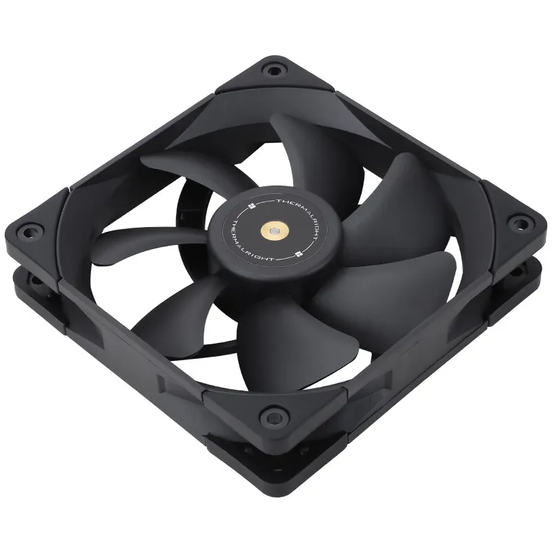 Imagem -06 - Thermalright Tl-e12b Extreme 120 mm Fino Computador Case Ventilador 4pin Pwm Alto Desempenho 1850rpm Silencioso Cpu Ventilador Mais Frio