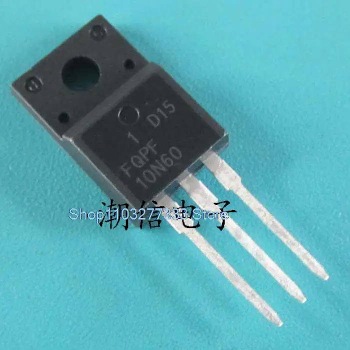 

10PCS/LOT FQPF10N60 FQPF10N60C 10A 600V