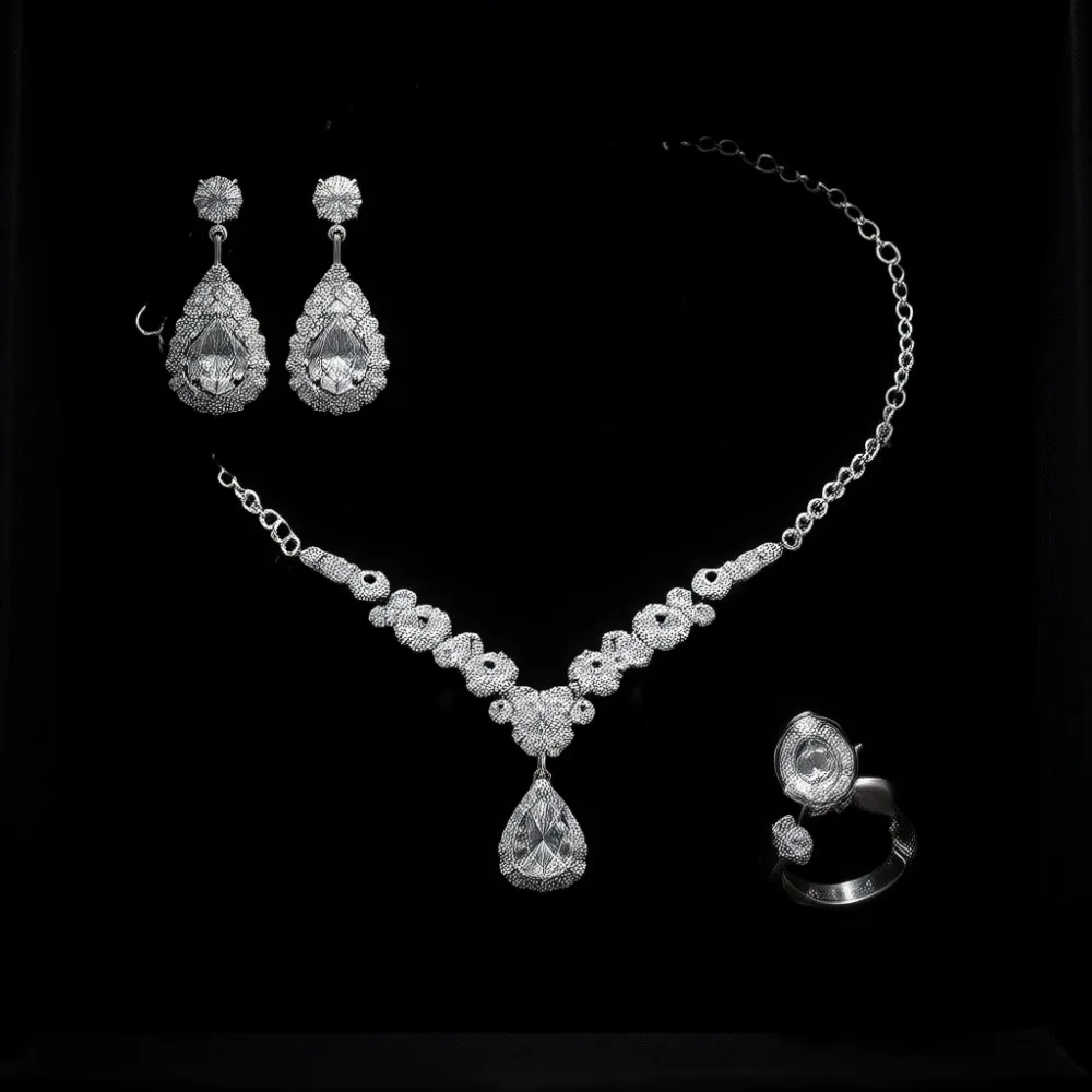 

Набор из 4 женских клатчей с стразами, серебристый, для вечерних мероприятий, свадеб, подарок