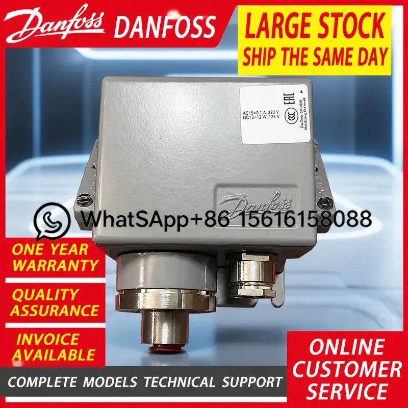 Danfoss CS Pressure Switch 031E023566 031E021566 031E022566 Original Refrigeration Compressor Control Sensor High Quality