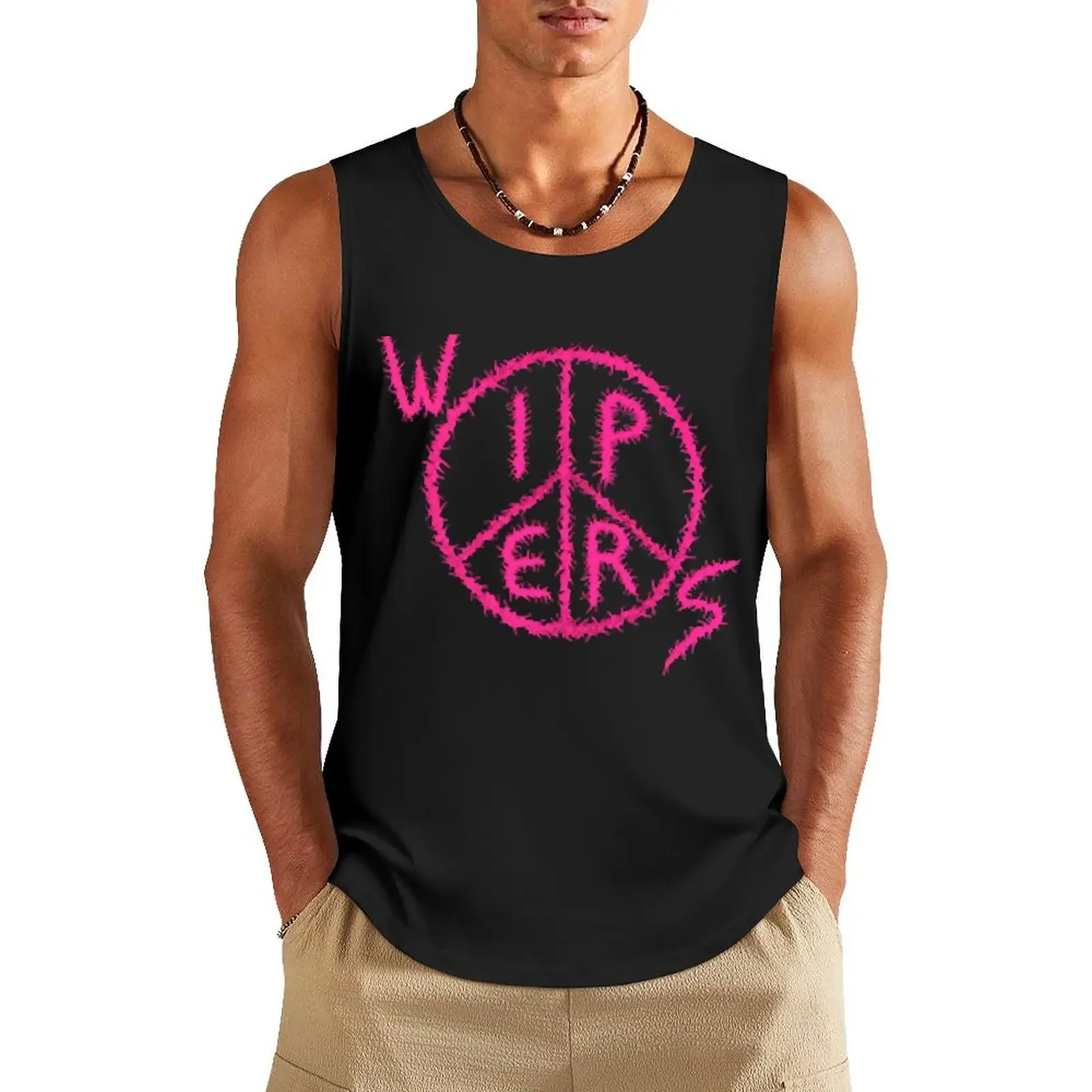 Wipers Band Tank Top Gym man plain t-shirt best selling products Men's t-shirt