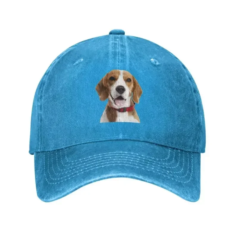 Punk Unisex Cotton Beagle Dog Baseball Cap Adult Adjustable Dad Hat Men Women Hip Hop