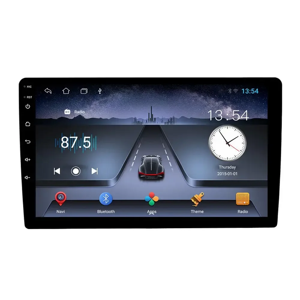 USA WAREHOUSE 9  inch 1024*600 Android 10.0 Car Radio wifi Multimedia Player 1+16G 2 din Gps Car Stereo Radio