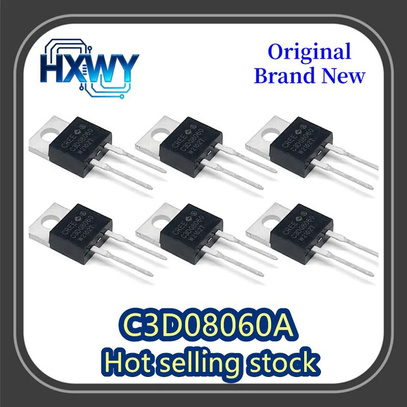 

(10/50 pieces) C3D08060A C3D08060 TO-220 Silicon Carbide Diode Brand New Original