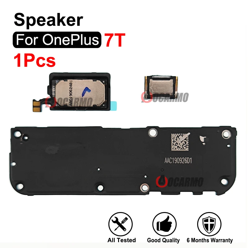 

Earpiece With Flex Cable Ear Speaker + Loudspeaker For OnePlus 7T 1+7t Repair Parts