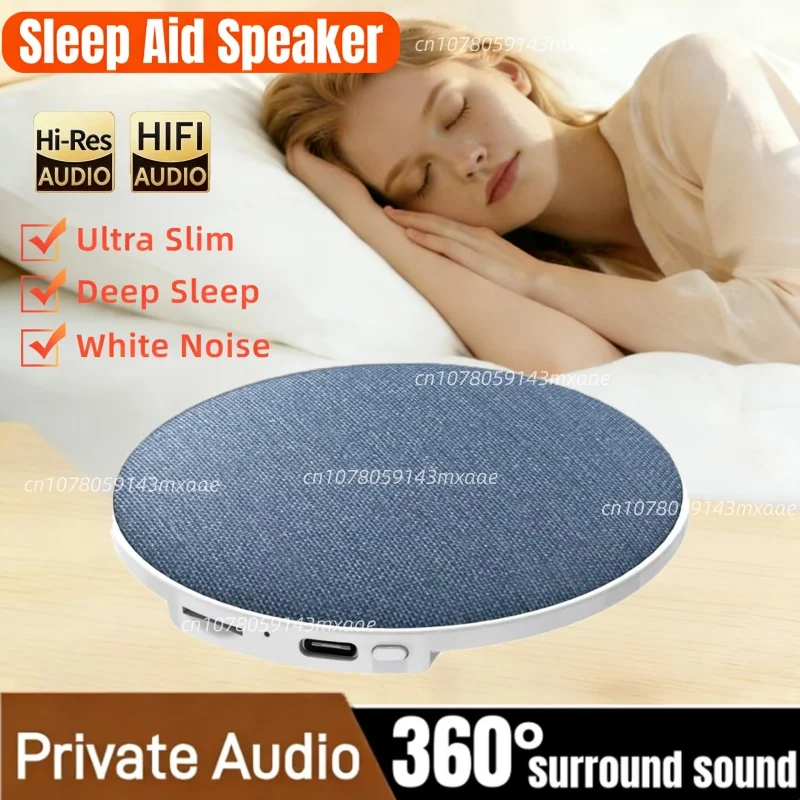 Under Pillow Sleep Speaker Bluetooth White Noise Machine Rechargeable Wireless for Deep Sleep Timer Auto Off for Baby Adults