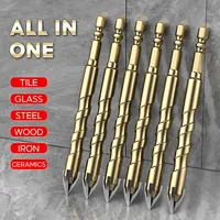 Overlord Drill Tile Bit High Hardness Glass Four Edge Drilling Drill Hole Opener Tile Concrete Wall Reaming Drill Bit Tools